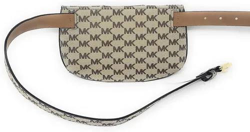 Vista 2 de Michael Kors Riñonera Silver Jet Set para mujer, marrónbellota, Bolsa de cinturón