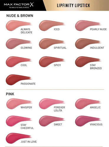 Vista 12 de Max Factor Lipfinity Lápiz labial, picante, 1 juego