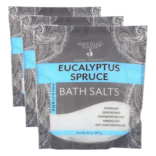 Vista 7 de Soothing Touch Bolsa de sales de baño de abeto, eucalipto, 8 onzas