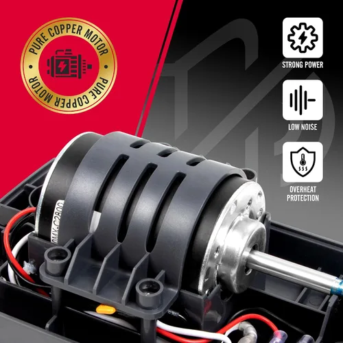 Vista 3 de BLACKBADGE Afilador de cuchillos eléctrico profesional para cuchillos de cocina, sistema de afilador de 3 etapas con abrasivos de diamante, afilado