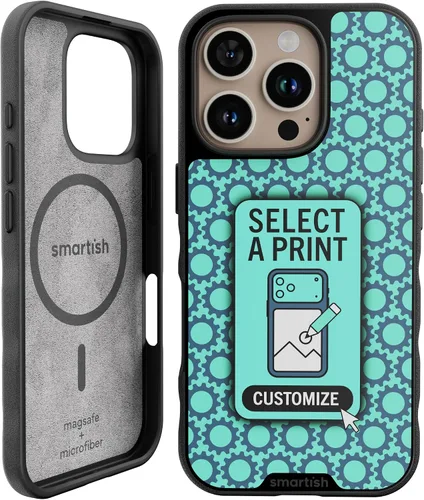 Vista 91 de Smartish® Funda delgada para iPhone 13 Pro - Gripmunk - [ligera + protectora] Funda de agarre fina - Black Tie Affair