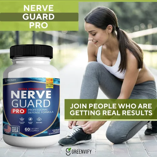 Vista 5 de Nerve Guard Plus Pro - Fórmula nerviosa avanzada con ingredientes esenciales para alivio y apoyo integral a largo plazo de la salud nerviosa (2)