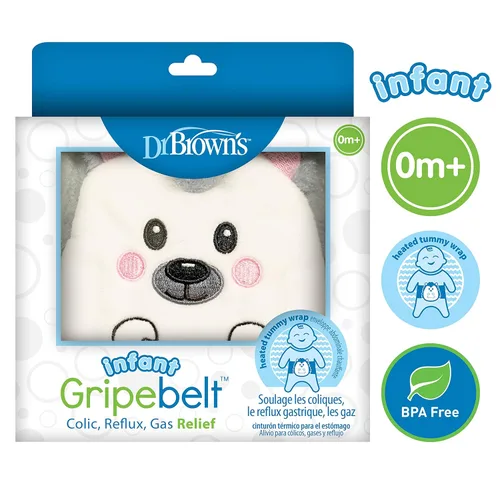 Vista 2 de Dr. Brown's Anti-Colic Options+ Biberones estrechos, paquete de 4 onzas y cinturón de grifo para bebés para gas cólico natural y alivio del malestar