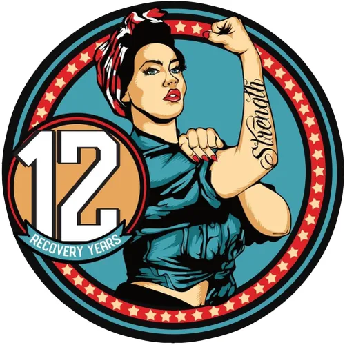 Vista 35 de Sobriety Coin – Rosie Strength Tattoo Recovery AA Chip, medallón de alta resistencia, regalo perfecto para cualquier persona en recuperación