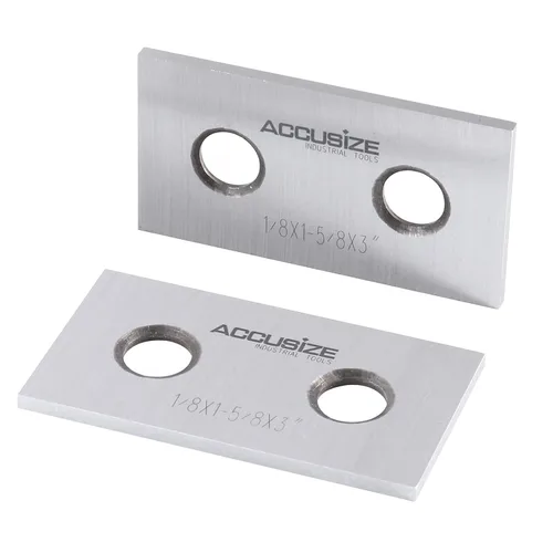 Vista 7 de Accusize Industrial Tools 1/8 '' de grosor 10 pares de juegos paralelos de precisión, 3 '' de longitud, EG10-1403