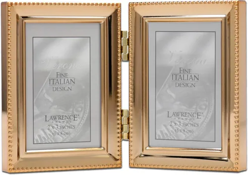 Vista 29 de Lawrence Frames - 11723 Marco de fotos clásico con cuentas, 2.5 x 3.5, dorado