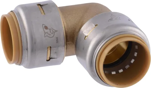 Vista 13 de SharkBite Max 1 x 1 pulgadas PTC Codo de 90 Grados, Accesorio de Plomería de Latón de Conexión a Presión, UR260A