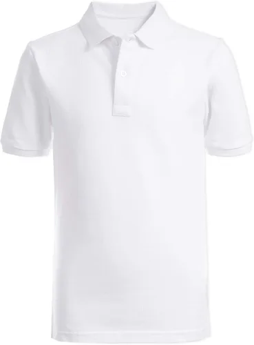 Vista 4 de Chaps Polo piqué elástico de manga corta para hombre joven