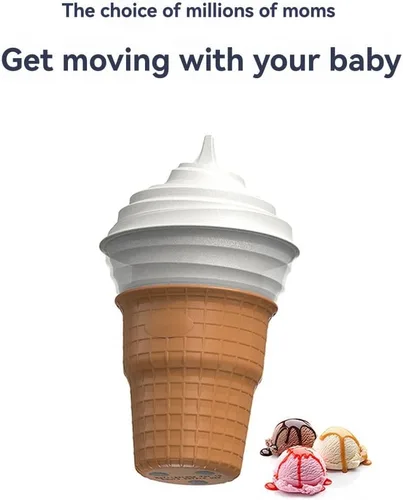 Vista 3 de Mini máquina eléctrica de helado Máquina de helado Máquina de yogur de frutas Máquina casera de batido