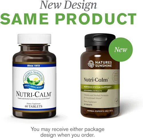 Vista 7 de Nature's Sunshine Nutri-Calm, 60 Tabletas