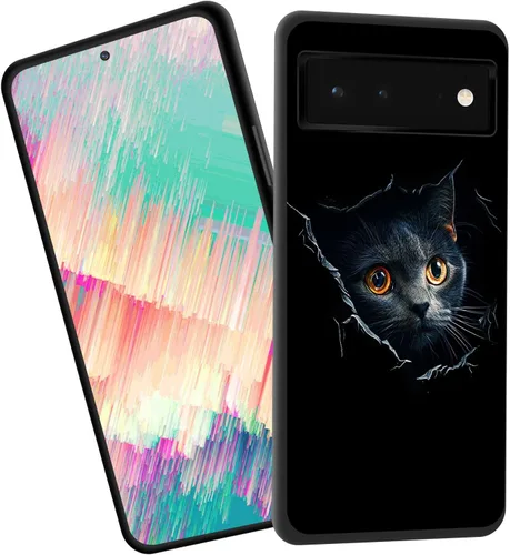 Vista 73 de for Google Pixel 4 XL Case,Slim Shockproof TPU Soft Rubber Silicone Cover Phone Case for Google Pixel 4 XL,Blue Skull Headphone