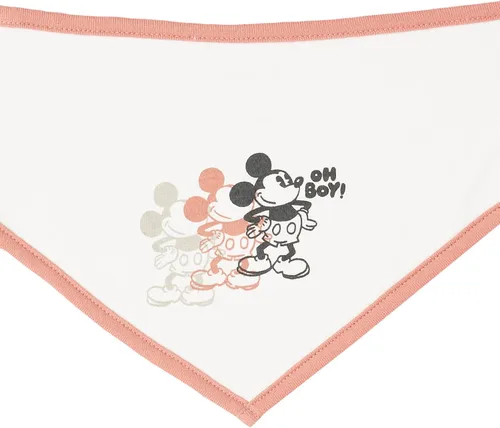 Vista 3 de Tienda Essentials Disney Marvel Baberos de Star Wars para bebé, paquete de 6 unidades Mickey Expressions, talla única