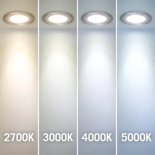 Vista 6 de Armacost Lighting 223412 Purevue 4000K luz LED en forma de disco con acabado blanco, blanco brillante