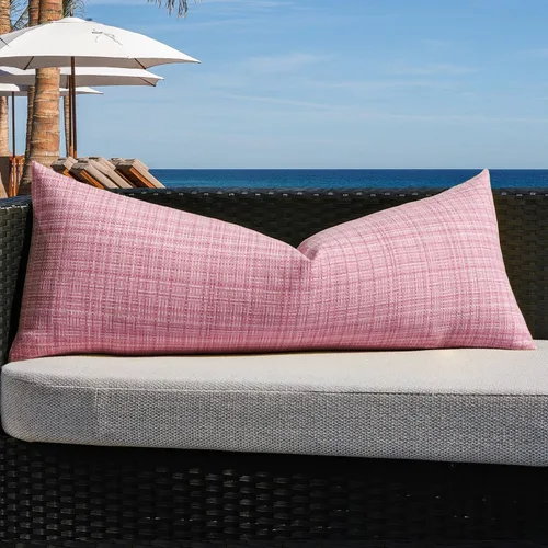 Vista 57 de Kevin Textile - Juego de 2 fundas de almohada decorativas para exteriores, impermeables, para jardín, patio, tienda de campaña, sofá, de 16 x 16