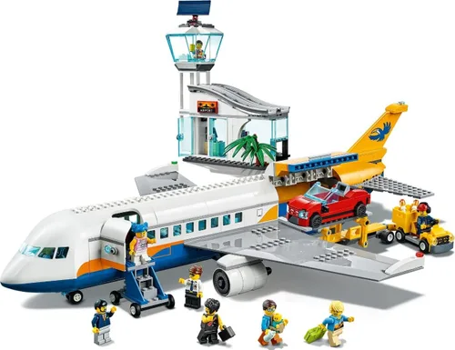 Vista 4 de Lego 60262 City Avión de Pasajeros del Aeropuerto