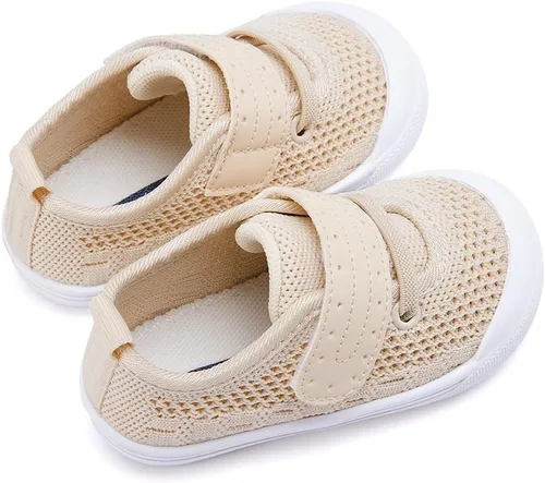 Vista 5 de BMCiTYBM - Zapatos para bebés y niños, niña y niño, tenis de malla transpirable, antideslizantes