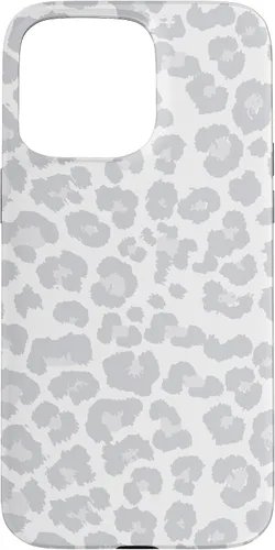 Vista 31 de Blanco Gris Guepardo Estampado De Leopardo Animal Skin Lindo Moda Caso Para iPhone 17