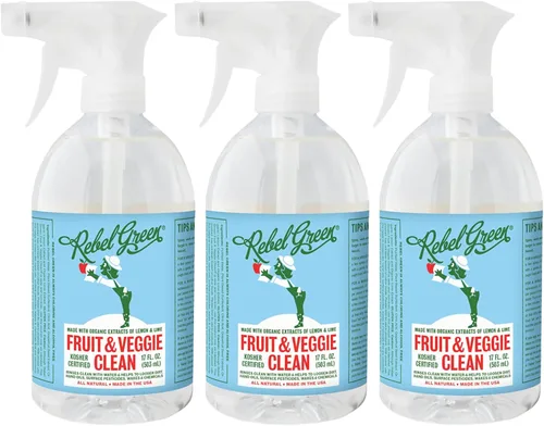 Vista 14 de Rebel Green Limpiador de frutas y verduras, limpiador de productos