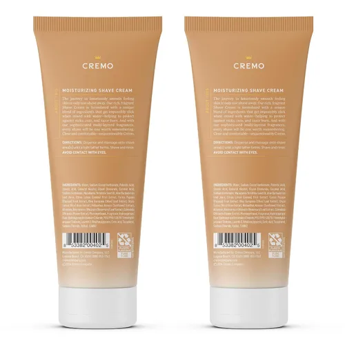 Vista 6 de Cremo Crema de afeitar para mujeres para piel sensible, hidratante, coco y mango, crema de afeitado ultra-deslizante para mujeres, combate rasguños