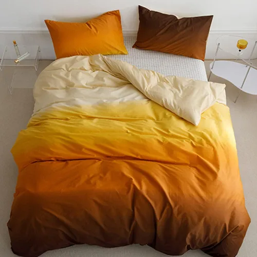 Vista 21 de Wellboo - Juego de edredón de tamaño matrimonial, ropa de cama de color gris gradiente sólido, gris plateado, gris claro, modernos, simples, blancos