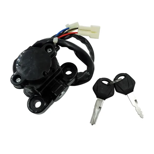 Vista 4 de Juego de 2 llaves de interruptor de encendido para motocicleta, compatible con MT03 FZ09 MT09 FZ6 XJ6 FZ6R YZF R6 2003-2005 R1 2002-2003 FJR1300