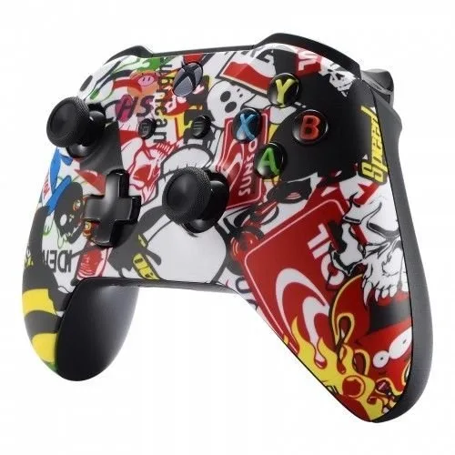 Vista 2 de ModdedZone Smart Series XS Modded Custom Rapid Fire Controller for Xbox One, Series XS, PC & Mobile - Works on All Shooter Games. Control and Simply