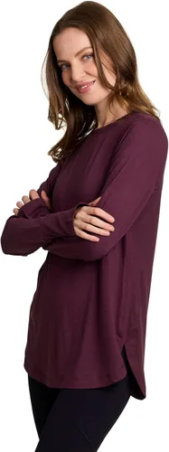 Vista 3 de RBX Active - Camiseta de manga larga para mujer, atlética, de yoga, súper suave