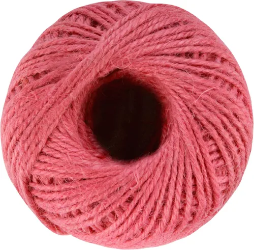 Vista 4 de JubileeYarn - Cordel de yute para obras de arte, manualidades y envoltura de regalos, 675 pies (672.6 ft), 0.08 pulgadas de grosor, tres bolas