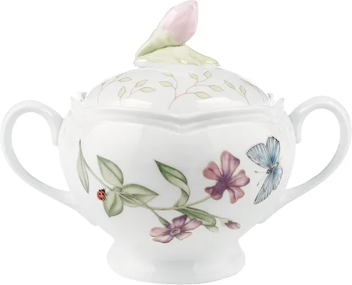 Vista 11 de Lenox Butterfly Meadow - Juego de té de 8 piezas, servicio para 2, color blanco