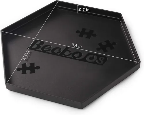 Vista 3 de Alfombrilla para rompecabezas Becko + 8 bandejas de clasificación de rompecabezas