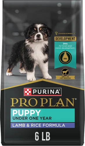 Vista 15 de Purina Pro Plan Alimento seco para cachorros con alto contenido de proteínas, fórmula de pollo y arroz, bolsa de 18 libras