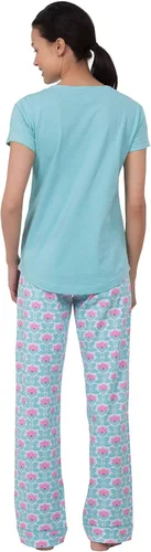 Vista 2 de PajamaGram PJs For Women Set - Women Pajamas, Short Sleeve, 100% Cotton