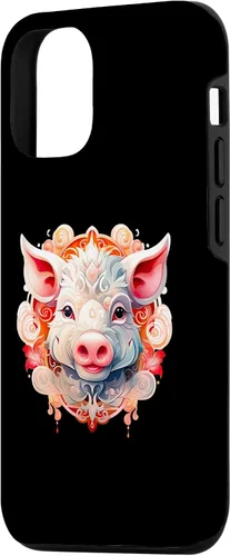 Vista 2 de Funda para iPhone 15 Año Nuevo Chino 2031 Año del Cerdo