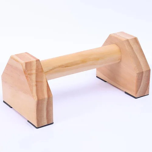 Vista 6 de LIOOBO Músculos Fitness Equipo Pine Stand Pushup Manijas para Piso Edificio Accesorios