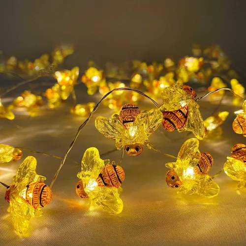 Vista 7 de Conchas marinas naturales, guirnalda de luces de 40 LED, decoración de playa, USB, con 8 modos, control remoto, impermeables, luces de hadas