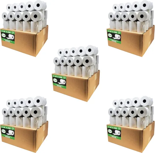 Vista 16 de (10 Rolls) 3 1/8 x 230 thermal paper square POS cash register thermal receipt paper rolls bpa free BuyRegisterRolls