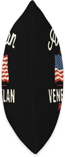 Vista 2 de Patriotism Race Venezuela American Flag American Grown with Venezuelan Parts - Almohada patriótica de nacionalidad, 16 x 16 pulgadas, multicolor