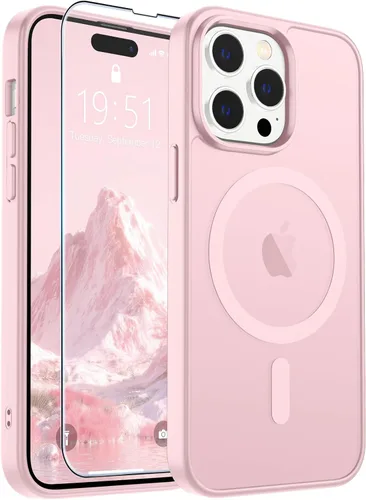 Vista 130 de SUPFINE Funda magnética para iPhone SE 2022 (3ª)/2020 (2ª), iPhone 8 (compatible con MagSafe) (protección contra caídas de grado militar), funda