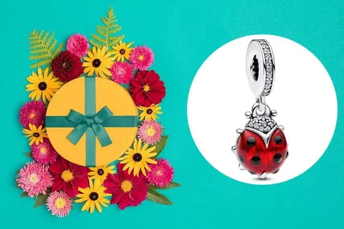 Vista 4 de ZWiZ Dijes de personajes de dibujos animados para mujer, pulseras y collares de plata de ley 925 con circonita cúbica 5A, regalo del día de la madre