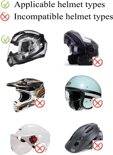 Vista 3 de Lindas fundas para casco de motocicleta con orejas de gato/conejo, cubierta de decoración de casco de cara completa divertida de felpa, gorro