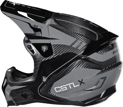 Vista 3 de Castle X Casco todoterreno CX101 Carbon Ascent MX