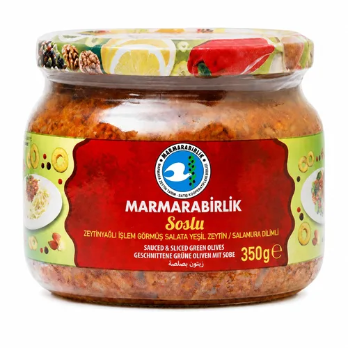 Vista 9 de Marmarabirlik Aceitunas verdes, aceitunas turcas en escabeche, verde cóctel, recogidas a mano, aperitivos saludables para ensaladas y mezze, fuente