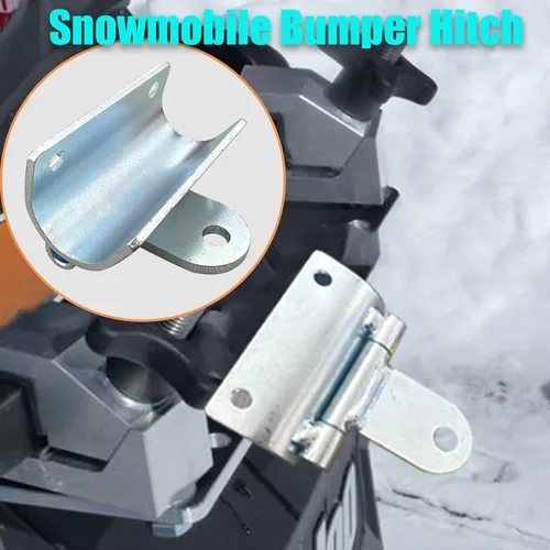 Vista 3 de CCLINK - Enganche de parachoques para moto de nieve compatible con Polaris Ski-Doo Arctic Ca t Yamaha, repuesto número de pieza 12-101