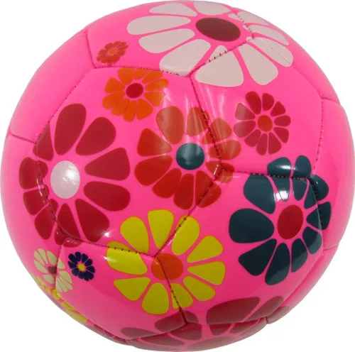 Vista 4 de Balón de fútbol Vizari con flores, 4