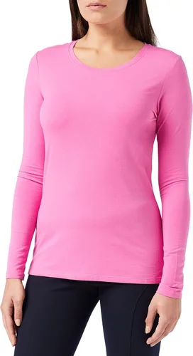Vista 12 de Amazon Essentials Camiseta de manga larga y cuello redondo para mujer (disponible en tallas extragrandes)