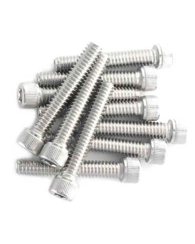 Vista 4 de IMScrews Tornillos para máquina con tapa de enchufe, acero inoxidable 304 1/4-20 x 1-1/2 pulgadas, paquete de 50