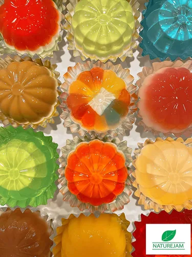 Vista 4 de NatureJam Polvo de agar de agar de 8 onzas, sustituto de gelatina de alta calidad para veganos, fuerza más fuerte