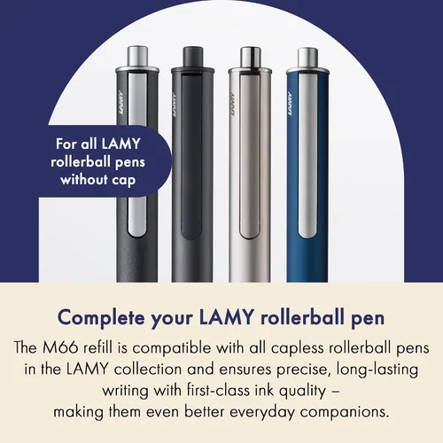 Vista 5 de Lamy 1205757 Mina Rollerball M66 M, Azul