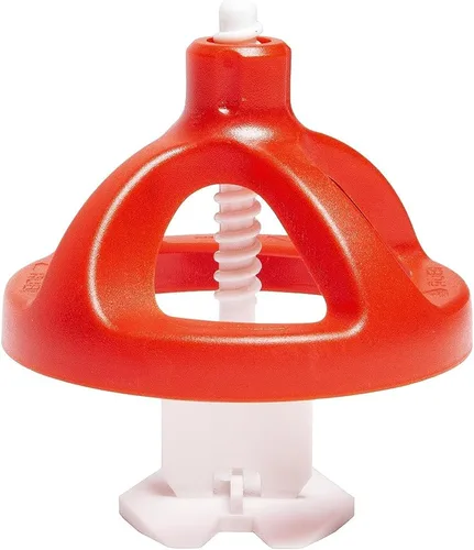 Vista 3 de Clips de base plana Cyclone de 3/32 pulgadas (0.079 in) – 2400 piezas – Espaciadores profesionales para azulejos, herramientas de azulejos