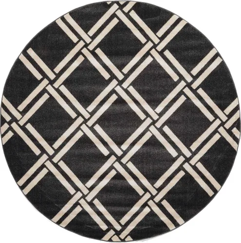 Vista 21 de Unique Loom Trellis Collection - Alfombra geométrica moderna azul marino (9 pies x 12 pies)